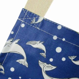 whales apron close up