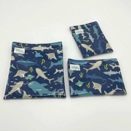 shark snack bag set