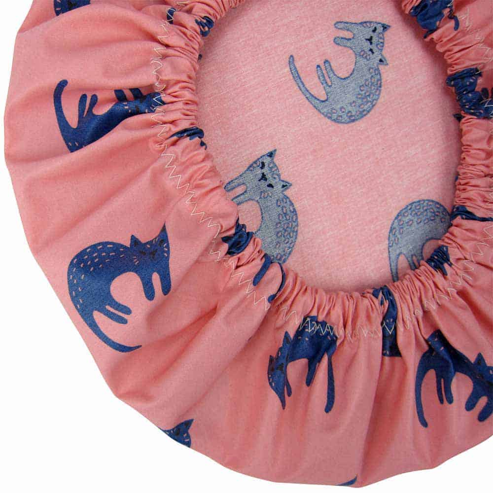 Shower Cap - Limited Edition Pink Cats - Laminated Cotton Shop