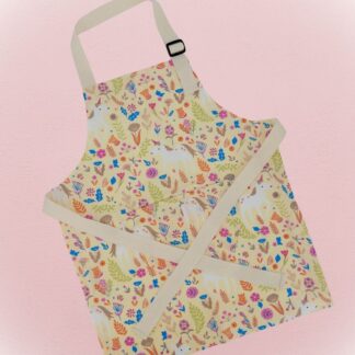 unicorn kids apron waterproof coated cotton made in Australia